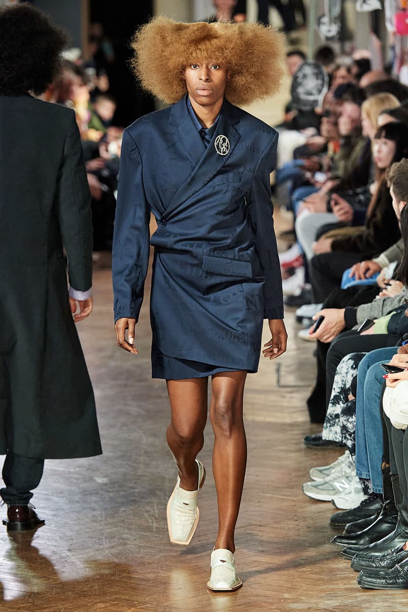 martine rose fall winter menswear london fashion week mens lfwm runway 