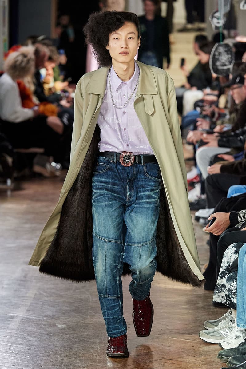 martine rose fall winter menswear london fashion week mens lfwm runway 