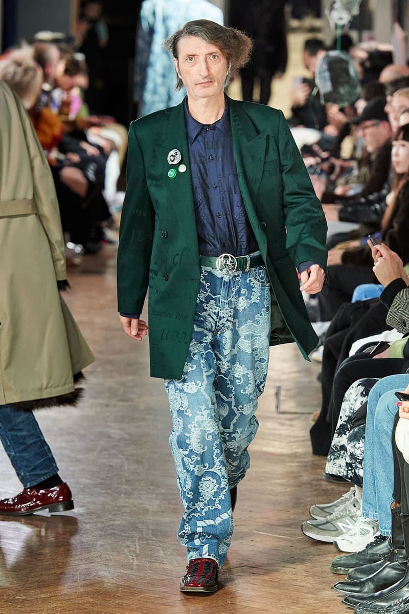 martine rose fall winter menswear london fashion week mens lfwm runway 