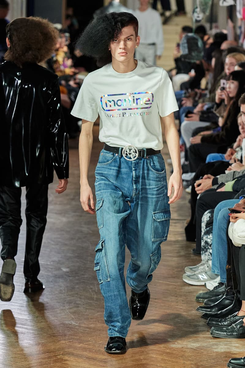 martine rose fall winter menswear london fashion week mens lfwm runway 