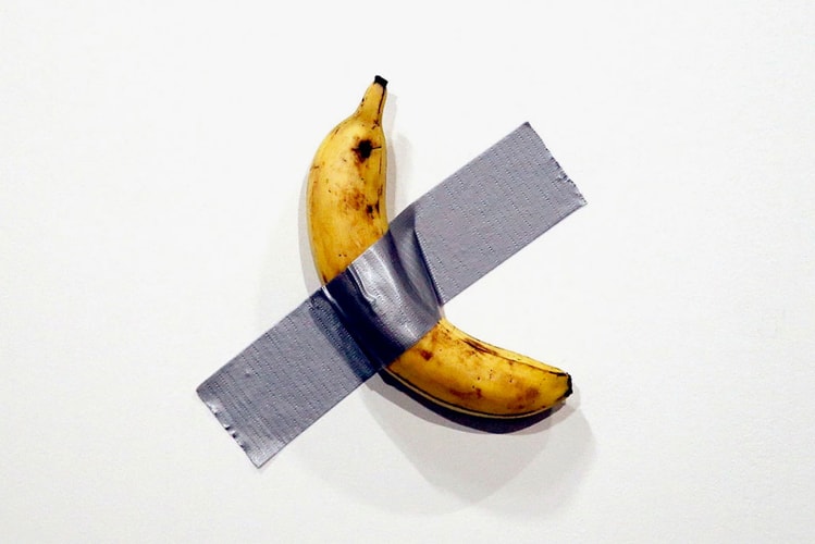 'Comedian,' Maurizio Cattelan's Duct-Tape Banana, Is Now a T-Shirt