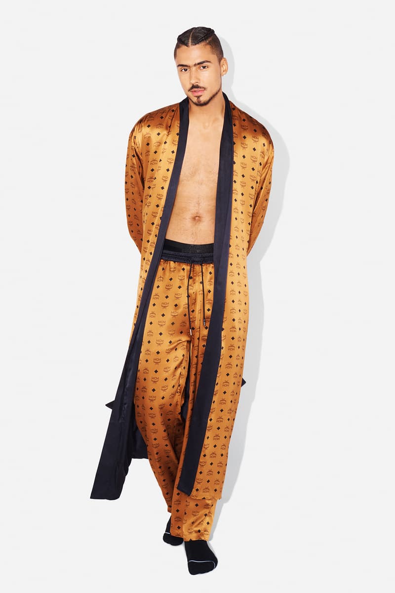 MCM Loungewear Collection Lookbook Robe