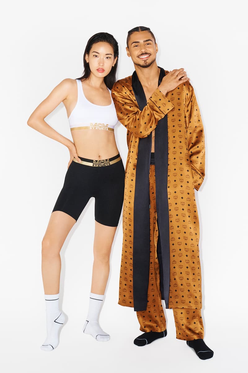 MCM Loungewear Collection Lookbook Robe