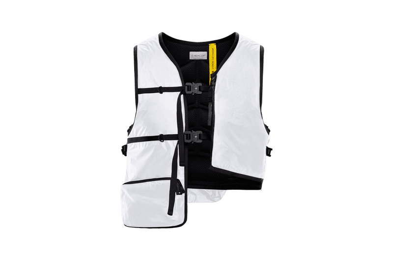 6 MONCLER 1017 ALYX 9SM Collection Buckle Vest White