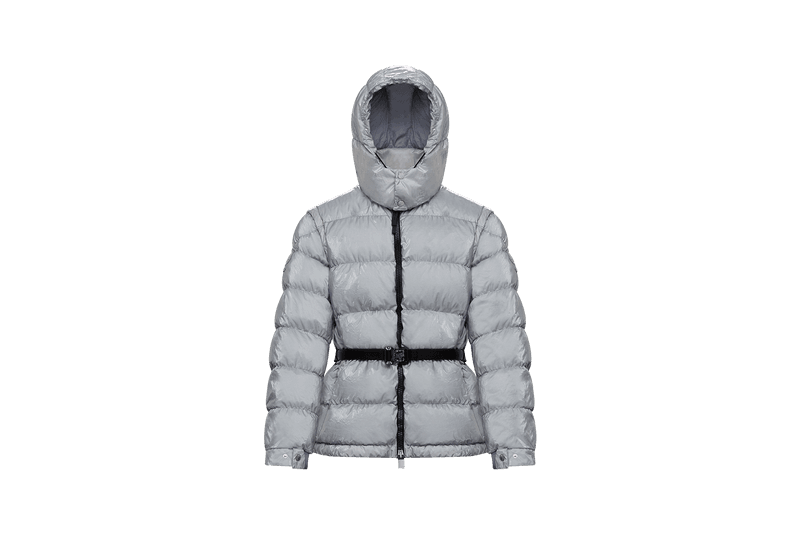 6 MONCLER 1017 ALYX 9SM Collection Puffer Grey Rollercoaster Belt