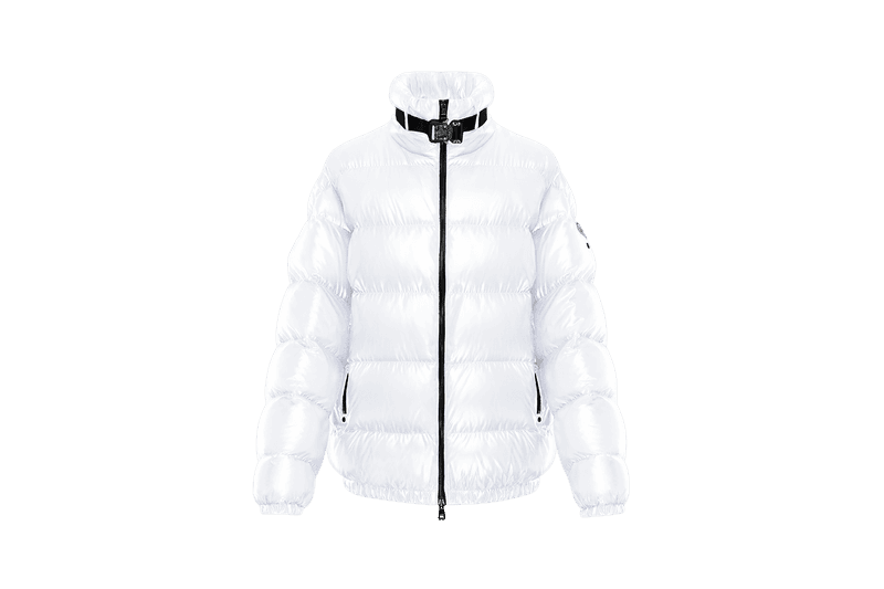 6 MONCLER 1017 ALYX 9SM Collection Puffer White Buckle