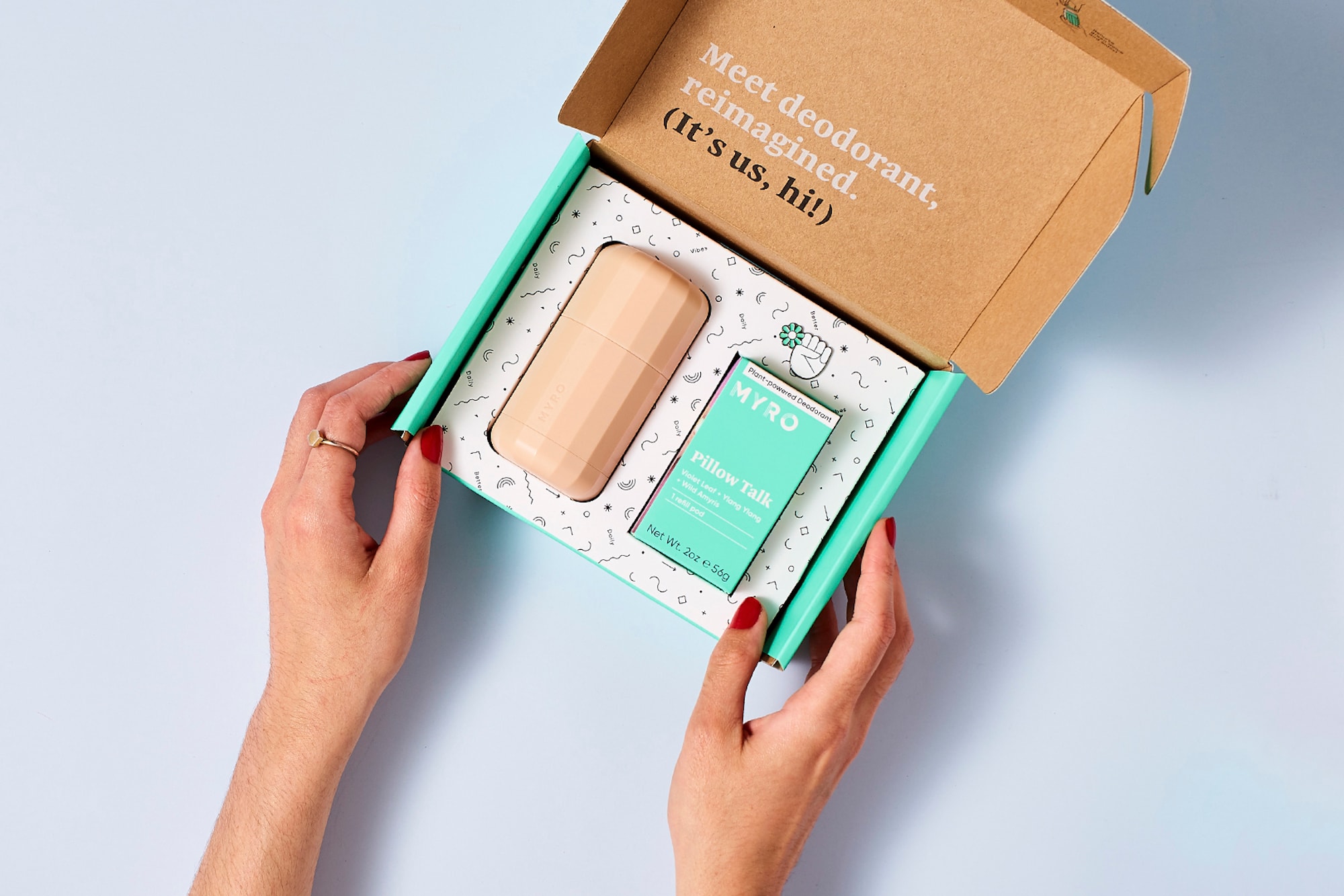 Myro Plant-Based Sustainable Vegan Deodorant Aesthetic Beauty Skincare Range