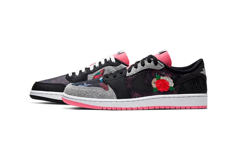 nike air jordan 1 low chinese new year sneakers pink black shoes footwear sneakerhead