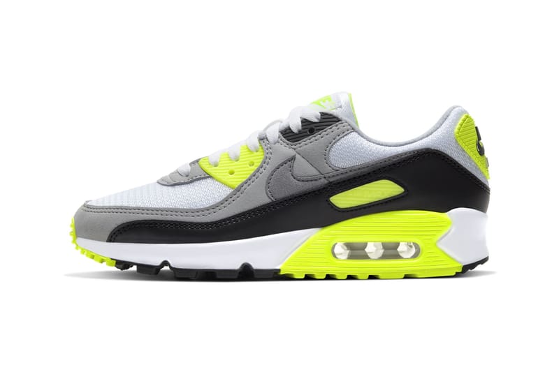 yellow and grey nike air max