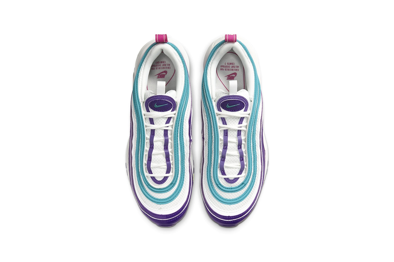 nike air max 97 womens sneakers purple blue white shoes footwear sneakerhead
