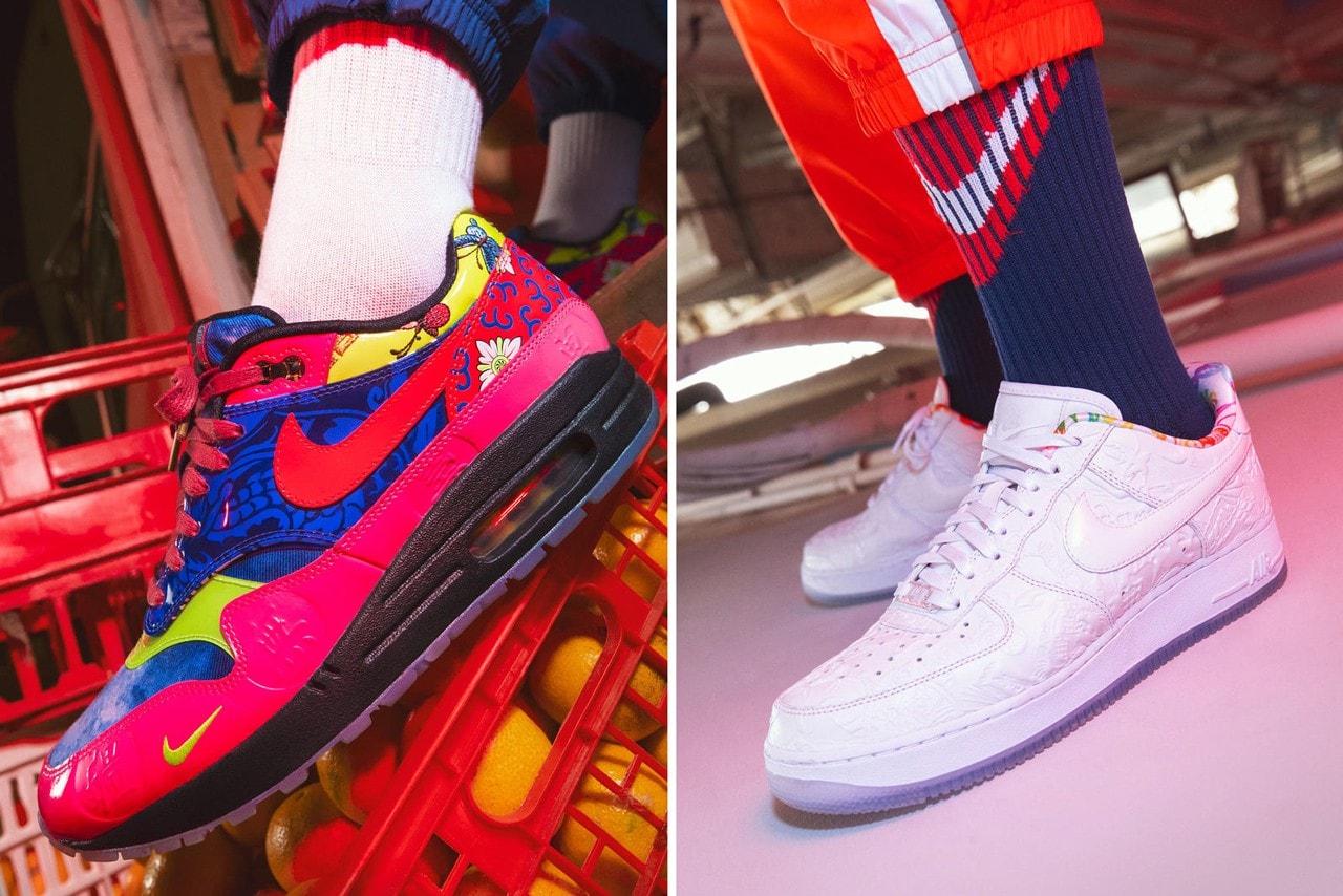 nike sportswear jordan brand chinese new year cny of the rat collection air max 1 air max 90 air force 1 air max 720 air jordan 13 air jordan 34 kyrie 6