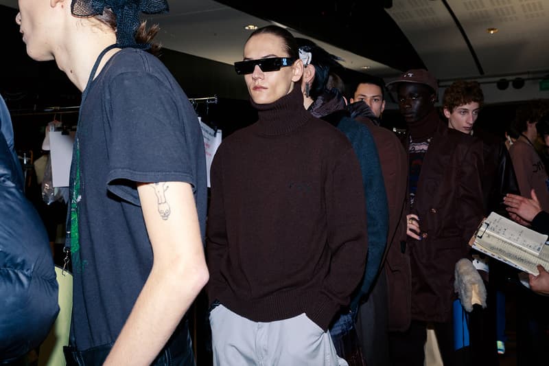 Off-White Virgil Abloh Fall/Winter 2020 Paris Fashion Week Men's Show Collection Backstage