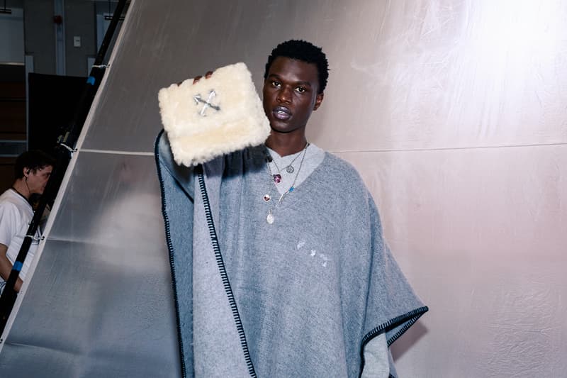 Off-White Virgil Abloh Fall/Winter 2020 Paris Fashion Week Men's Show Collection Backstage