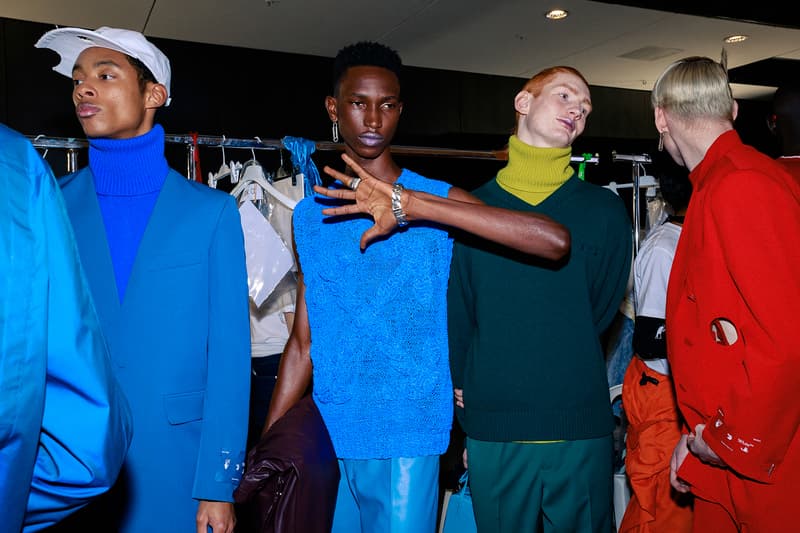 Off-White Virgil Abloh Fall/Winter 2020 Paris Fashion Week Men's Show Collection Backstage