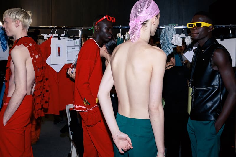 Off-White Virgil Abloh Fall/Winter 2020 Paris Fashion Week Men's Show Collection Backstage