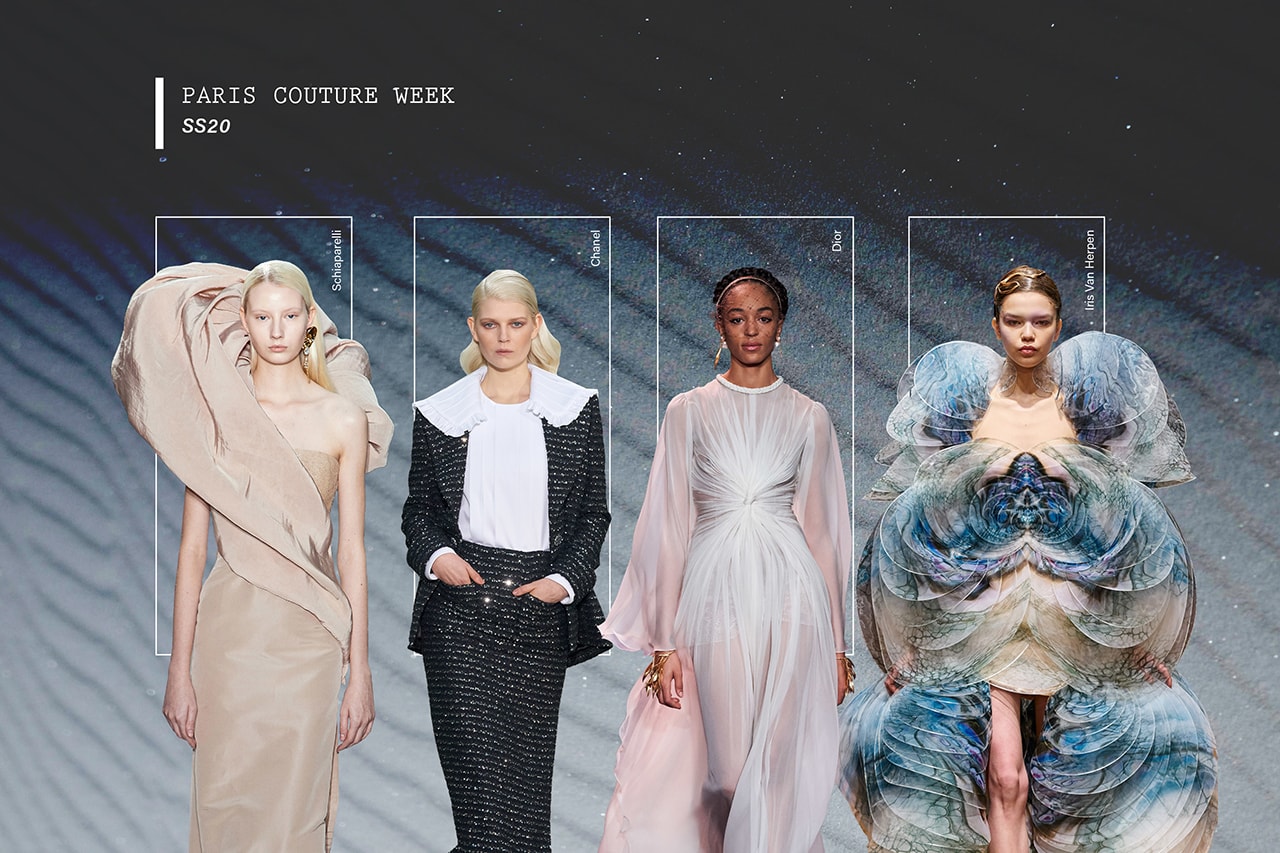 Paris Haute Couture Fashion Week SS20 Schiaparelli Chanel Dior Iris van Herpen