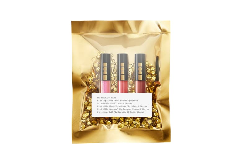 Pat McGrath Labs Golden Opulence Collection Bronze Lip Gloss Trio Mini Lunar New Year