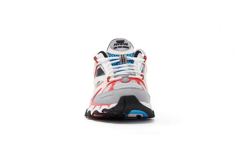 reebok dmx trail shadow premier pack red black blue yellow sneakers