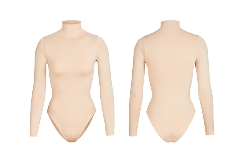 skims kim kardashian west essential bodysuit collection release 