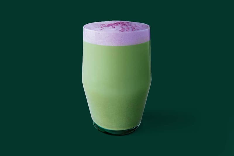 Starbucks Floaty Purple Sesame Taro Matcha Latte Winter 2020 Drinks