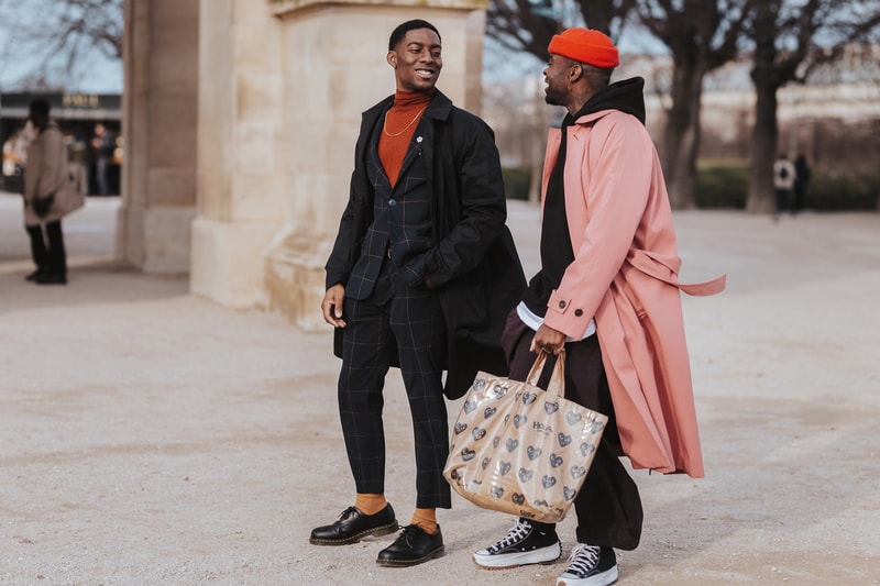 paris fashion week street style fall winter 2020 fw20 celebrity industry leaders kenzo off-white nike sacai givenchy louis vuitton influencers valentino air jordan 1 tyga luka sabbat amber rose