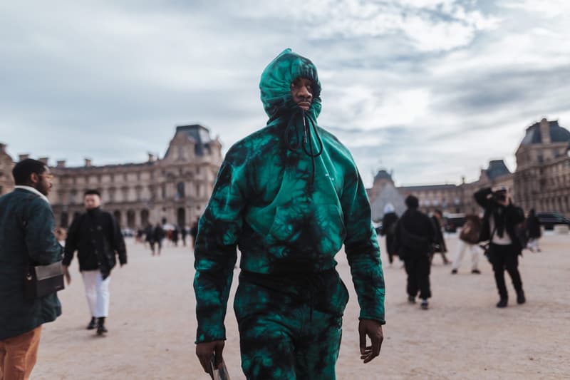 paris fashion week street style fall winter 2020 fw20 celebrity industry leaders kenzo off-white omega nike sacai givenchy louis vuitton influencers valentino air jordan 1 tyga luka sabbat amber rose