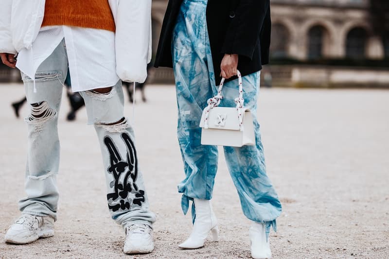 paris fashion week street style fall winter 2020 fw20 celebrity industry leaders kenzo off-white omega nike sacai givenchy louis vuitton influencers valentino air jordan 1 tyga luka sabbat amber rose