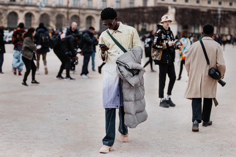 paris fashion week street style fall winter 2020 fw20 celebrity industry leaders kenzo off-white omega nike sacai givenchy louis vuitton influencers valentino air jordan 1 tyga luka sabbat amber rose