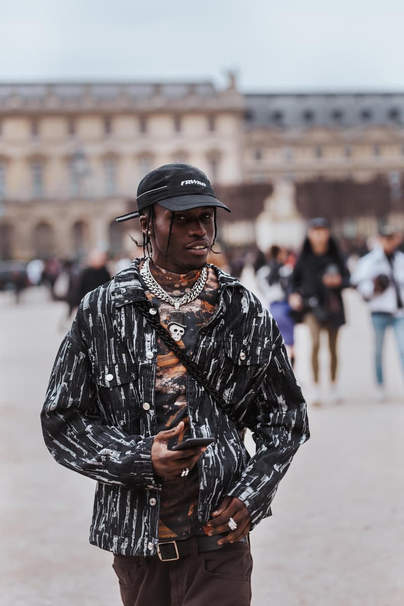 paris fashion week street style fall winter 2020 fw20 celebrity industry leaders kenzo off-white omega nike sacai givenchy louis vuitton influencers valentino air jordan 1 tyga luka sabbat amber rose