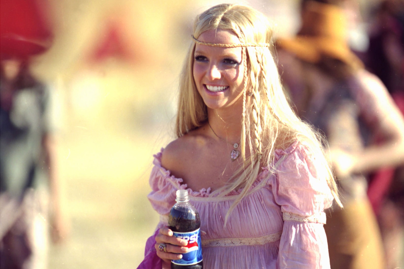 Britney Spears Pepsi Super Bowl Commercial 2002 Then And Now Advertisement