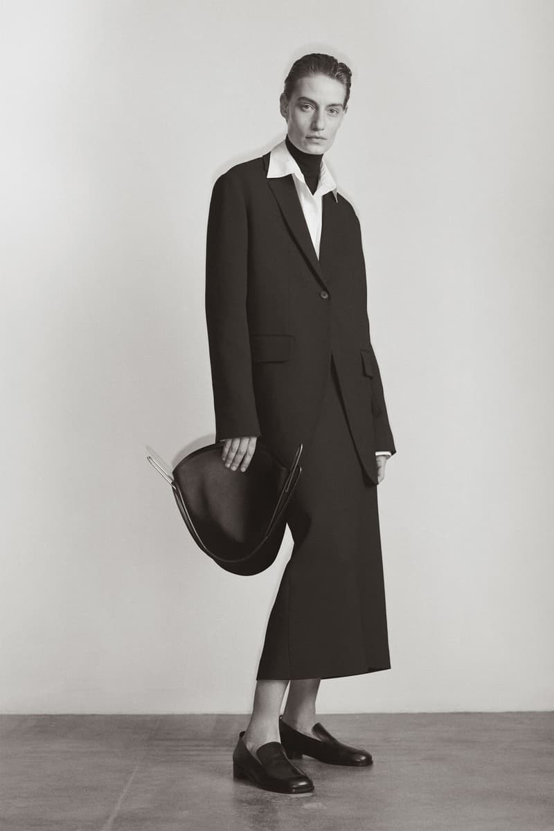 the row pre-fall collection lookbook minimalism mary-kate ashley olsen suits blazers jackets 