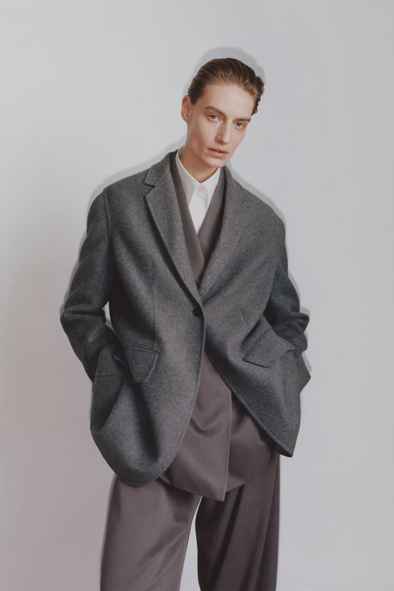 the row pre-fall collection lookbook minimalism mary-kate ashley olsen suits blazers jackets