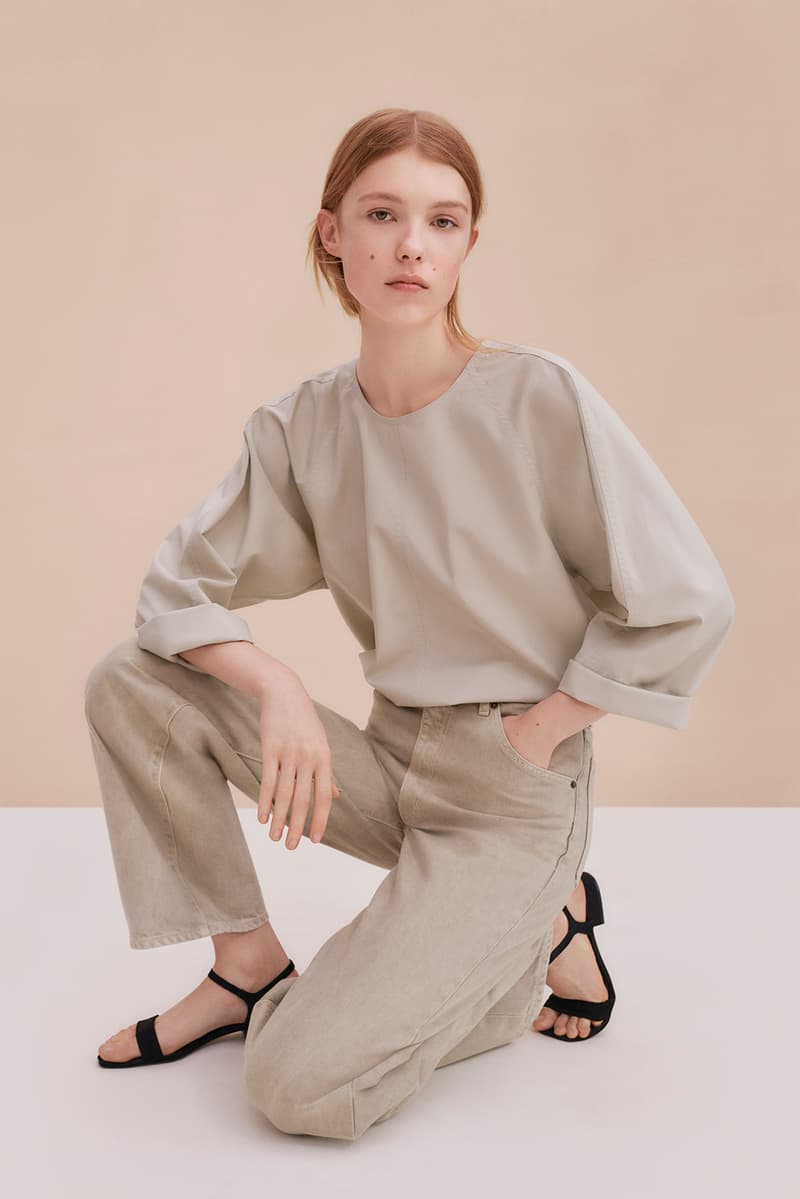 uniqlo u spring summer collection future lifewear essentials minimalist contemporary christophe lemaire blazers pants tank top