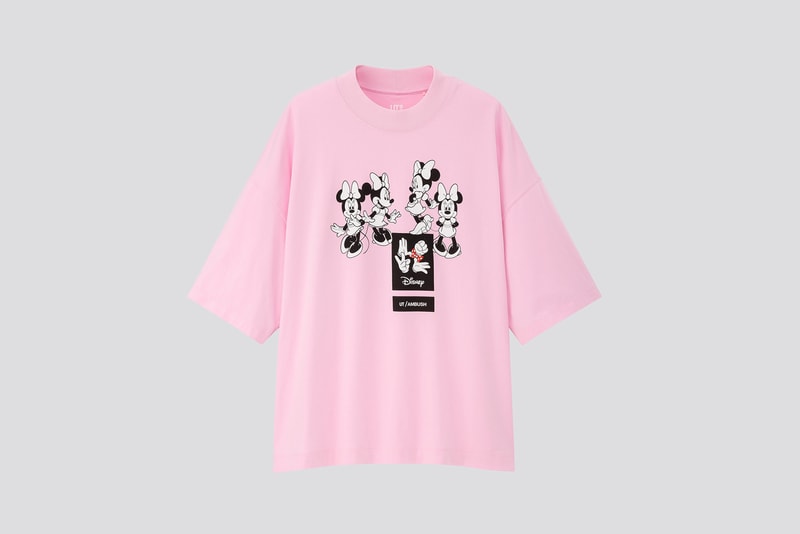 AMBUSH x Disney x Uniqlo UT Minnie Mouse Collection T-Shirt Pink