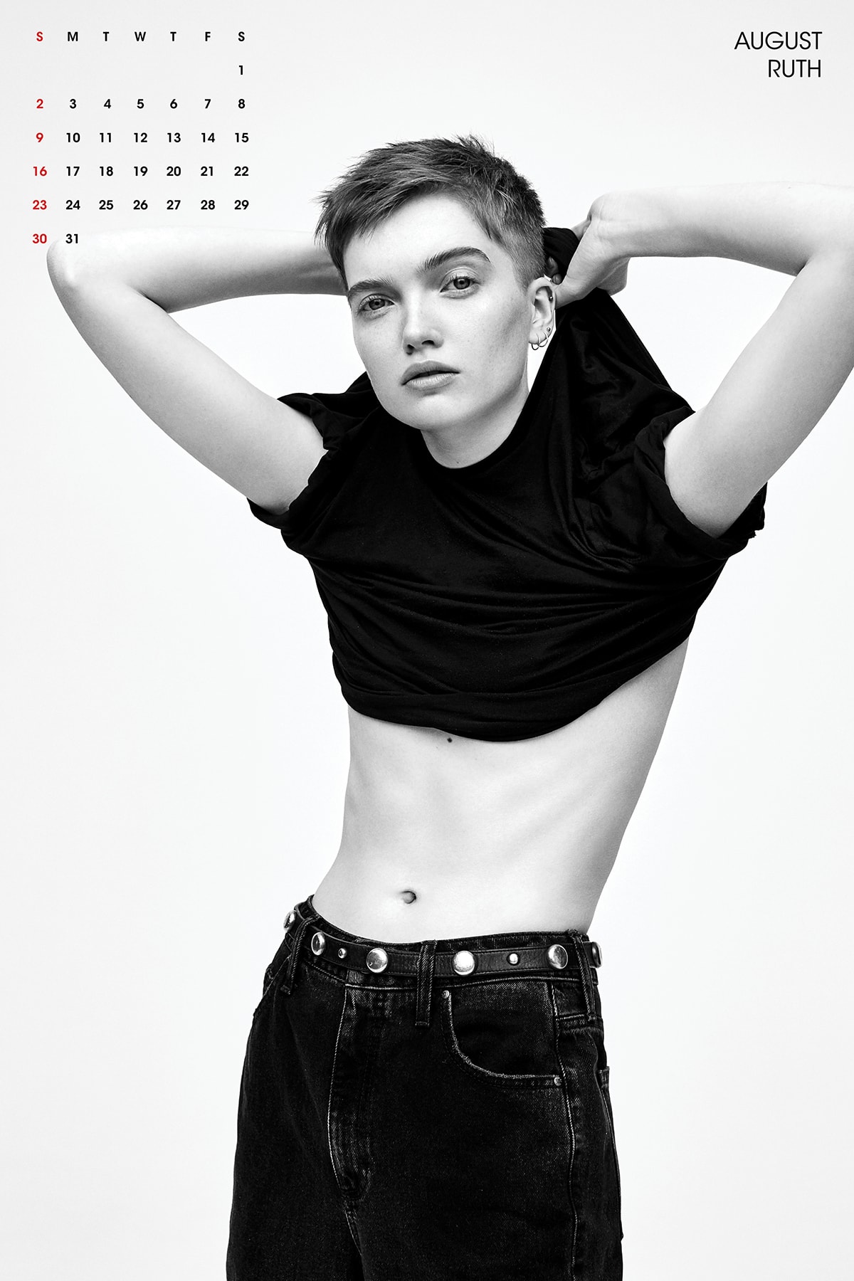 V Magazine 2020 Calendar Ruth Bell