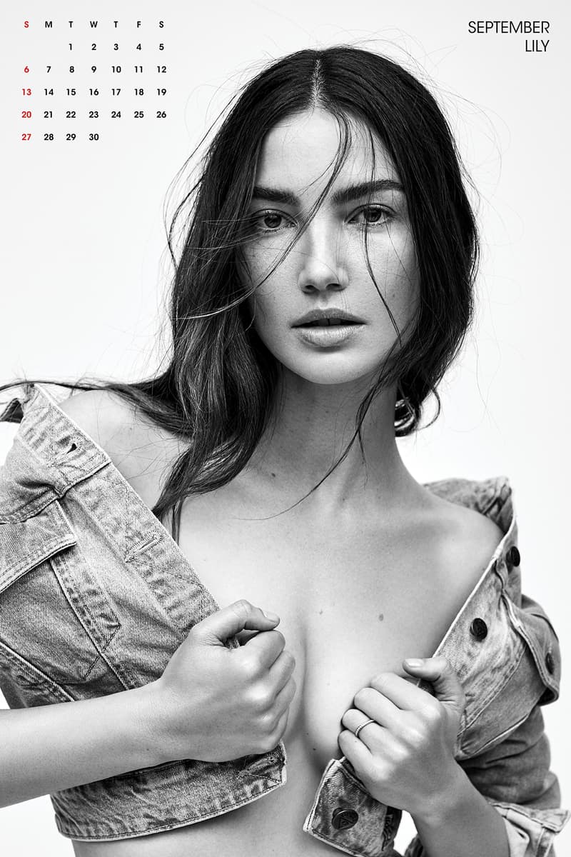 V Magazine 2020 Calendar Lily Aldridge