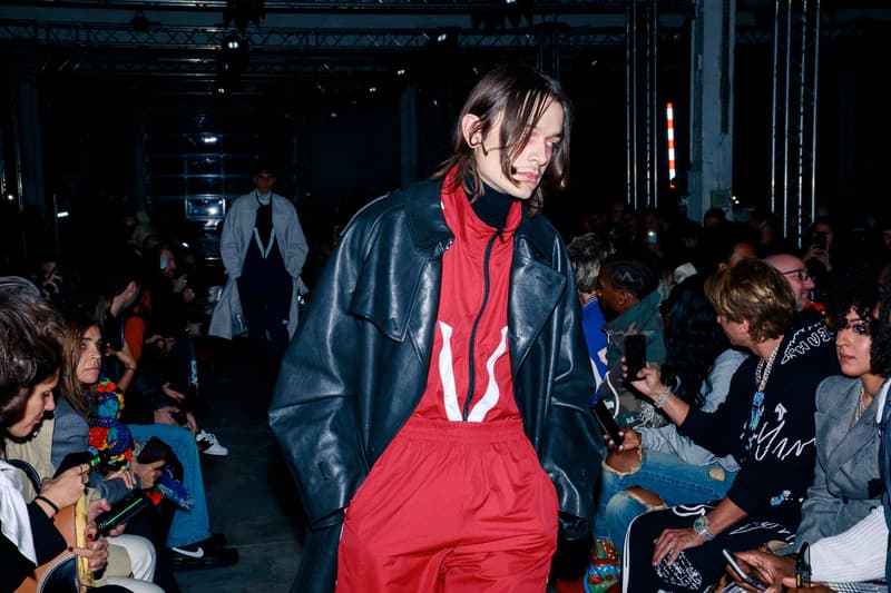 vetements fall winter paris fashion week mens front row michele lamy carine roitfeld guram gvasalia