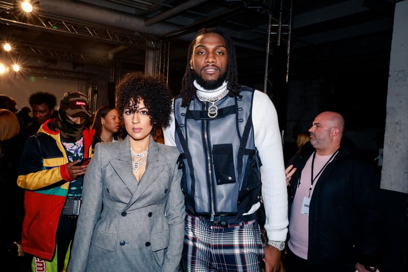 vetements fall winter paris fashion week mens front row michele lamy carine roitfeld guram gvasalia