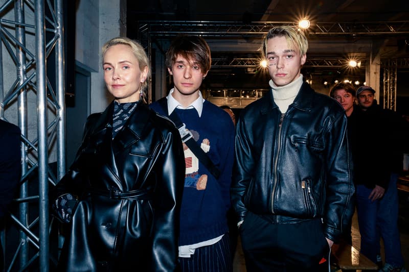 vetements fall winter paris fashion week mens front row michele lamy carine roitfeld guram gvasalia