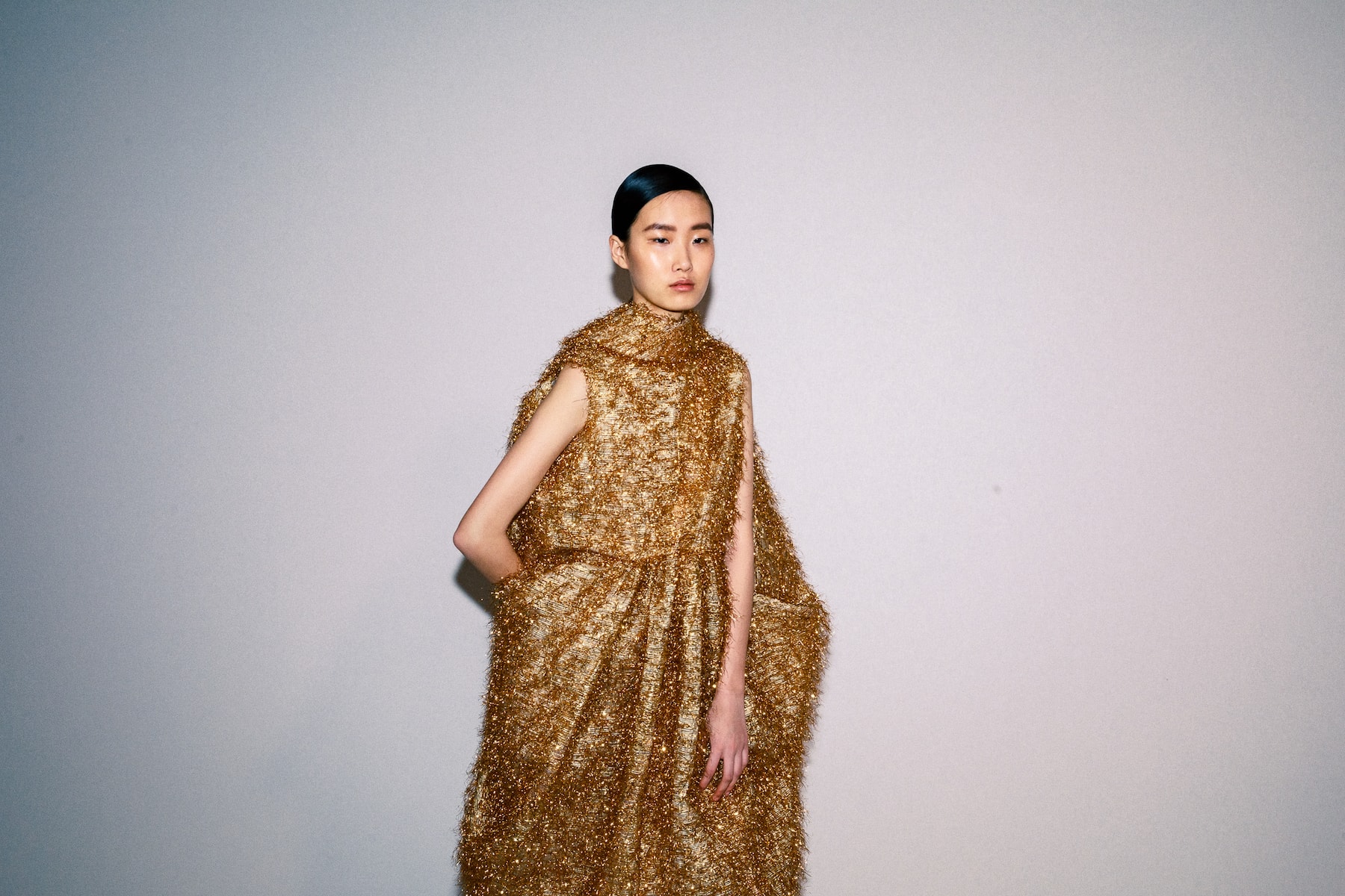 Backstage at JW Anderson Fall/Winter 2020 LFW Jonathan Anderson Collection Show London Fashion Week