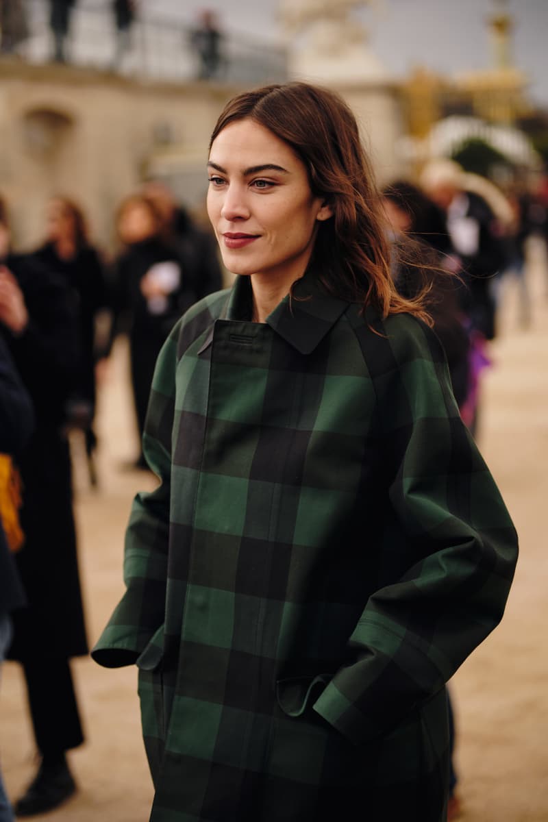 Paris Gigi Hadid closes the show along with Mona Tougaard and Hyunji Shin Street Style Alexa Chung