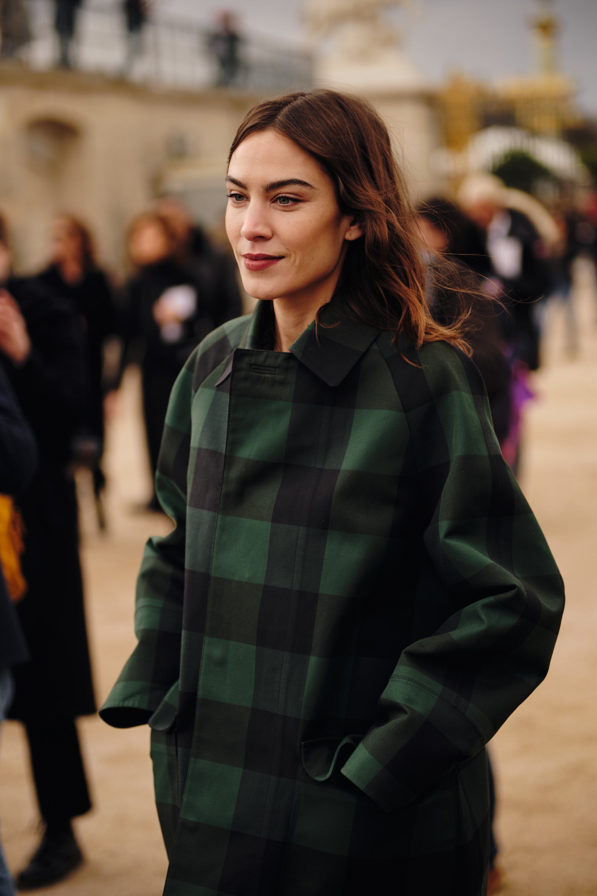 Paris Fashion Week Fall/Winter 2020 Street Style Alexa Chung