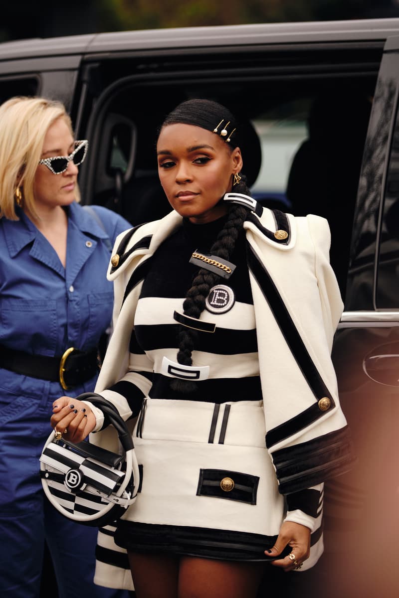 Paris Gigi Hadid closes the show along with Mona Tougaard and Hyunji Shin Street Style Janelle Monae