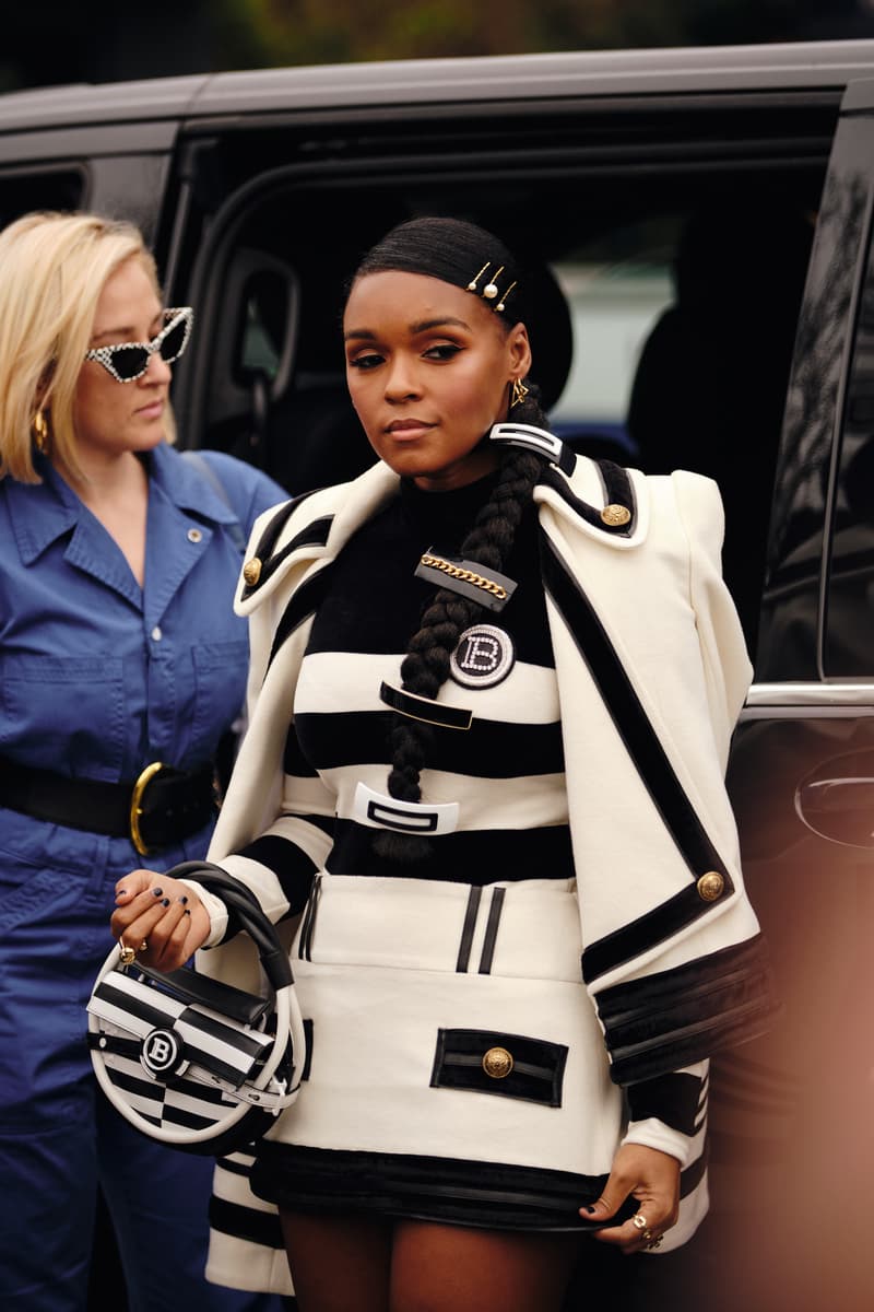 Paris Fashion Week Fall/Winter 2020 Street Style Janelle Monae