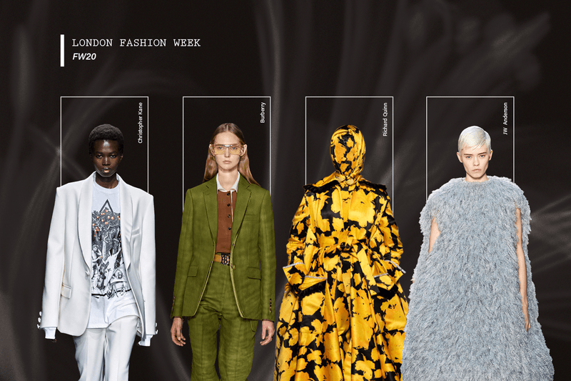 London Fashion Week Fall/Winter 2020 Best Shows Burberry JW Anderson Richard Quinn Erdem Christopher Kane