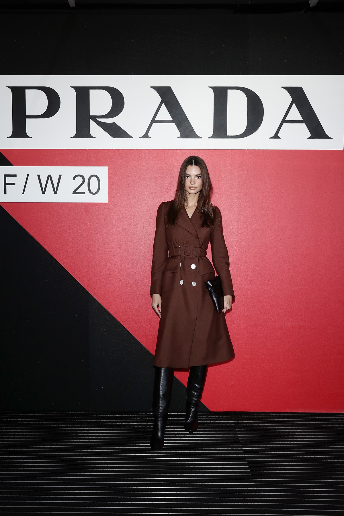 Celebrity Style Milan Fashion Week FW20 Emily Ratajkowski Prada