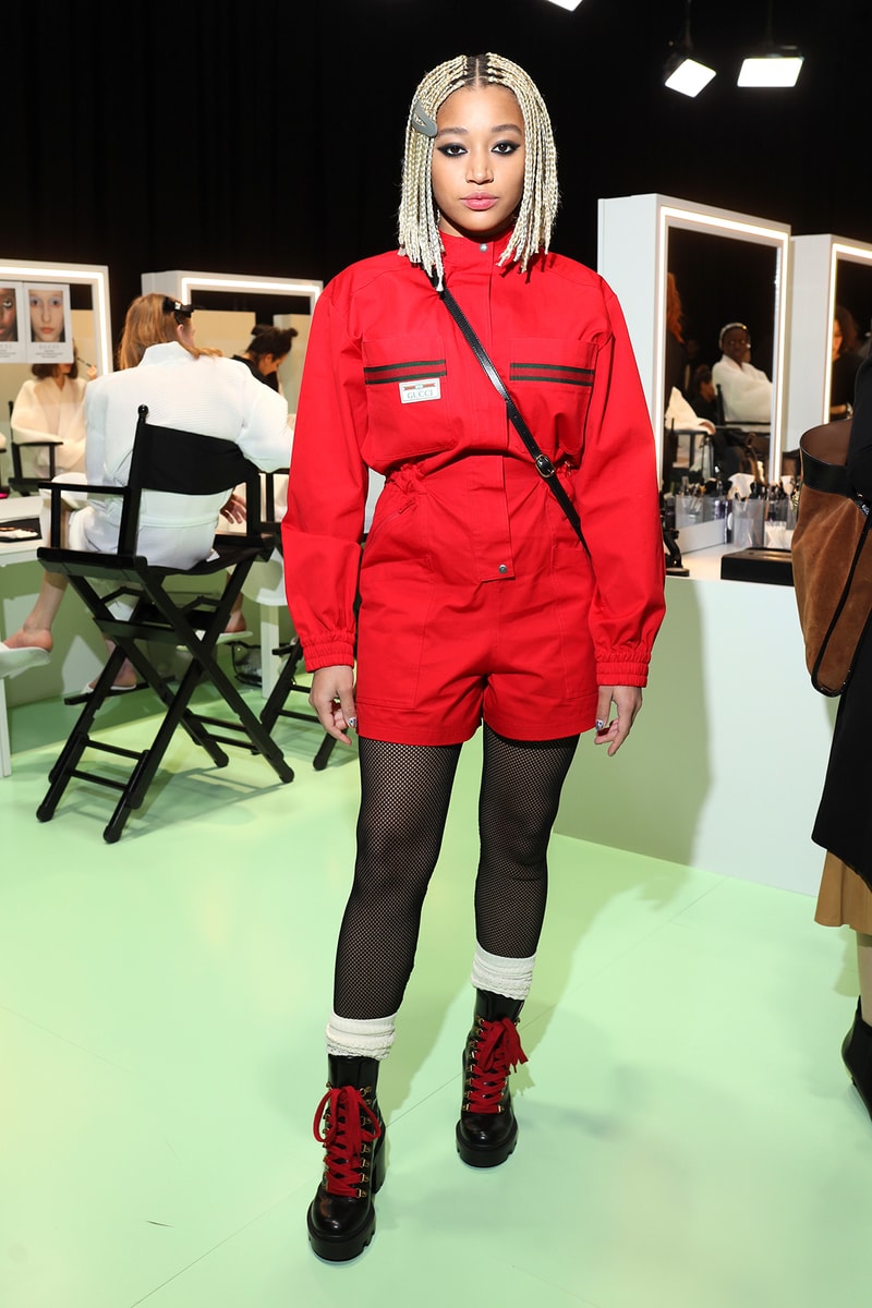 Celebrity Style Milan Fashion Week FW20 Amandla Stenberg Gucci