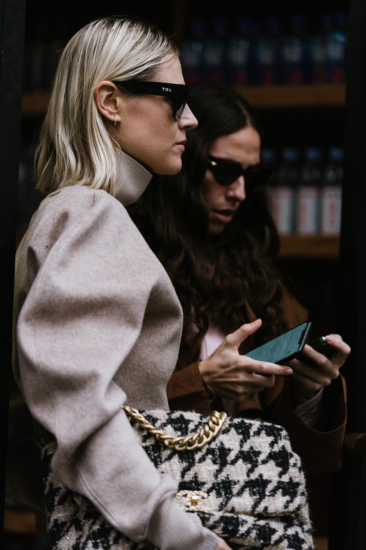New York Fashion Week FW20 NYFW Fall Winter 2020 Street Style Influencers Sunglasses Chanel Tweed Bag