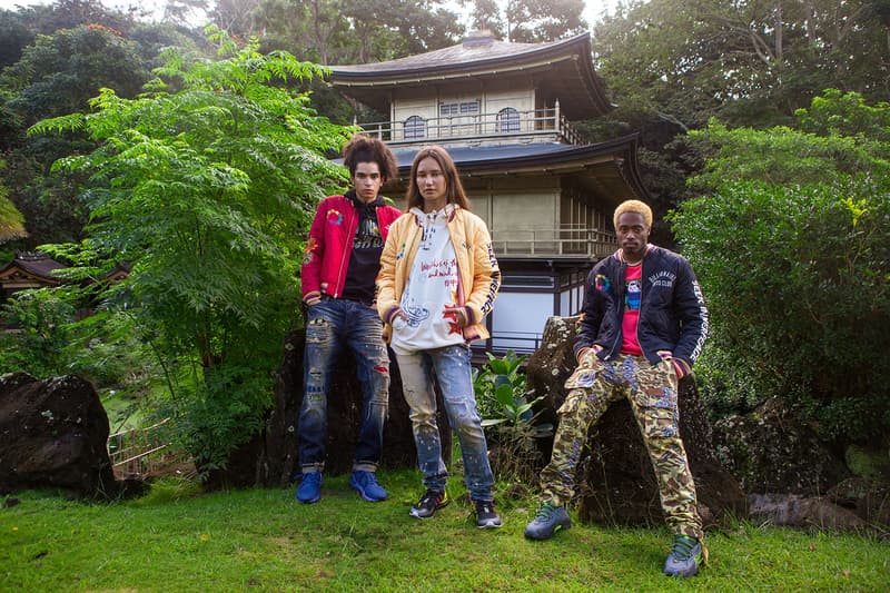billionaire boys club pharrell williams spring summer collection lookbook military workwear streetwear