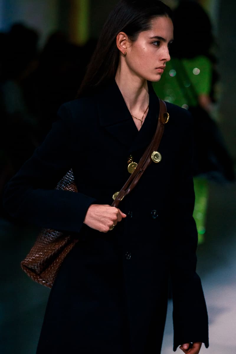 Bottega Veneta Fall Winter 2020 FW20 Runway Show Collection Milan Fashion Week Daniel Lee Intrecciato Bag